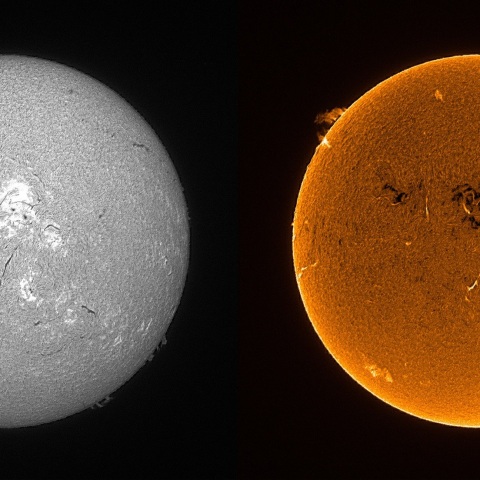 Sun in H-alpha on June 1, 2025