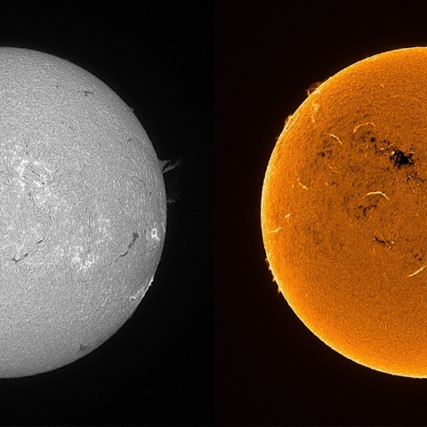 Sun in H-alpha on June 16, 2025