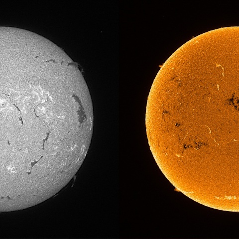 Sun in H-alpha on June 30, 2025
