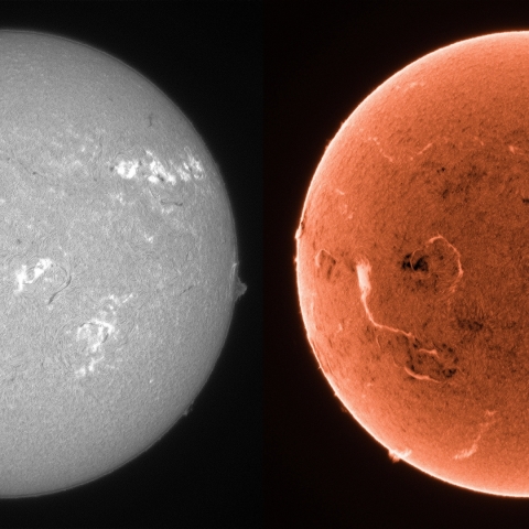 Sun in H-alpha on July 19, 2025
