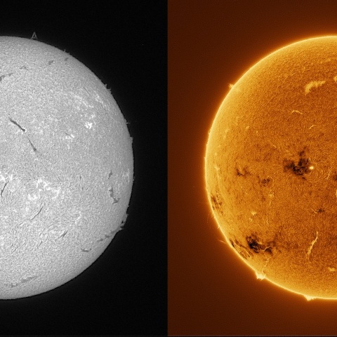 Sun in H-alpha on August 26, 2025