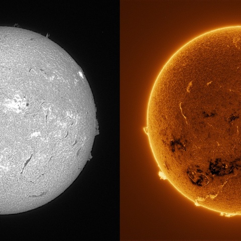 Sun in H-alpha on August 28, 2025
