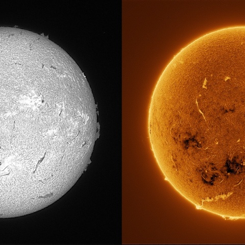 Sun in H-alpha on August 29, 2025