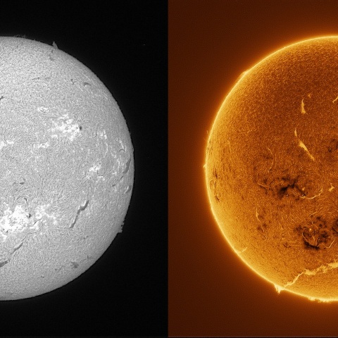 Sun in H-alpha on August 30, 2025