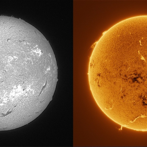 Sun in H-alpha on August 31, 2025