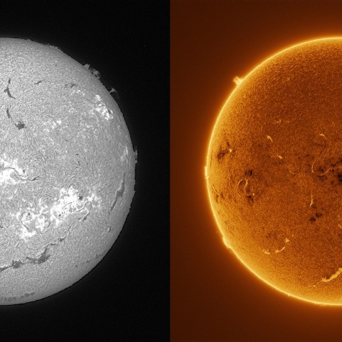 Sun in H-alpha on September 1, 2025