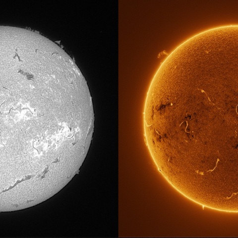 Sun in H-alpha on September 2, 2025