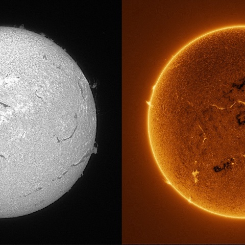 Sun in H-alpha on September 7, 2025