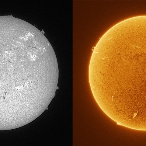 Sun in H-alpha on September 10, 2025