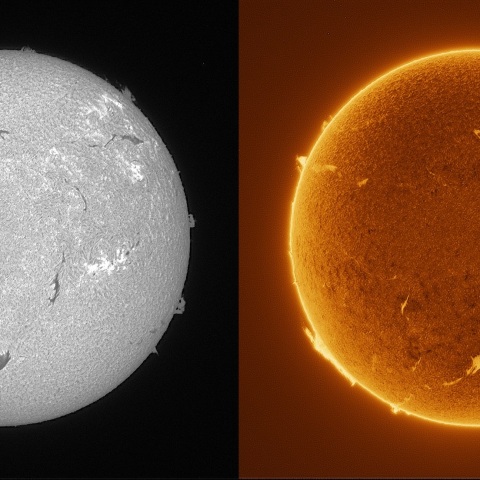 Sun in H-alpha on September 11, 2025