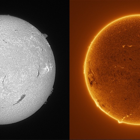 Sun in H-alpha on September 13, 2025