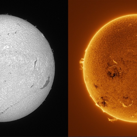Sun in H-alpha on September 16, 2025