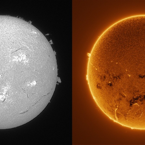 Sun in H-alpha on September 20, 2025