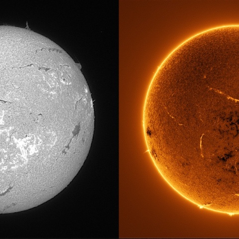 Sun in H-alpha on September 27, 2025