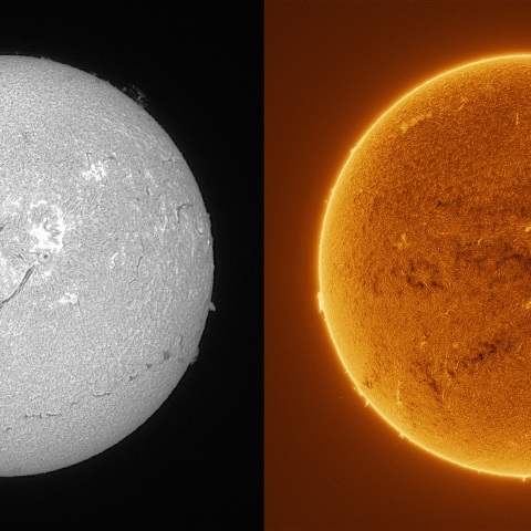 Sun in H-alpha on October 30, 2025