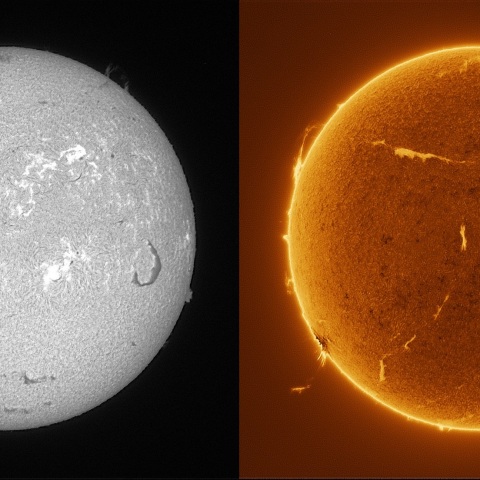 Sun in H-alpha on November 29, 2025