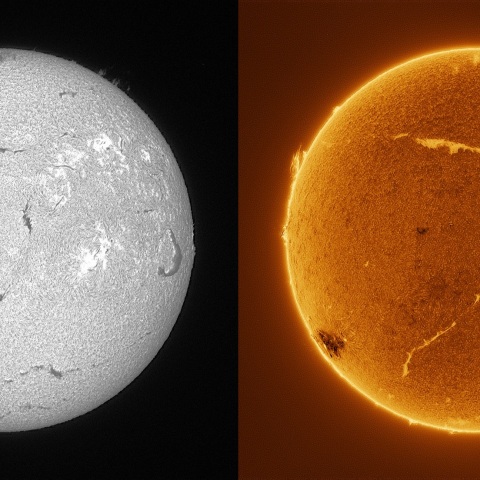 Sun in H-alpha on November 30, 2025