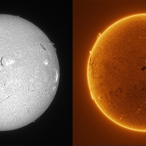 Sun in H-alpha on December 18, 2025