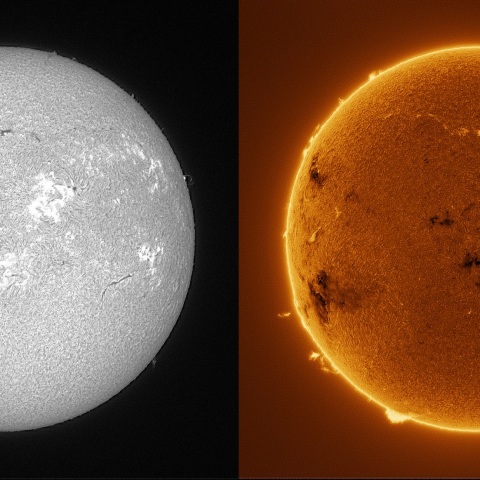 Sun in H-alpha on December 28, 2025