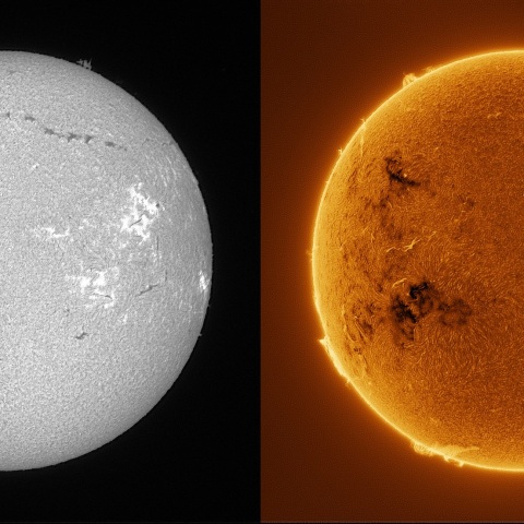 Sun in H-alpha on December 30, 2025