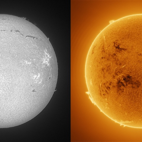 Sun in H-alpha on December 31, 2025
