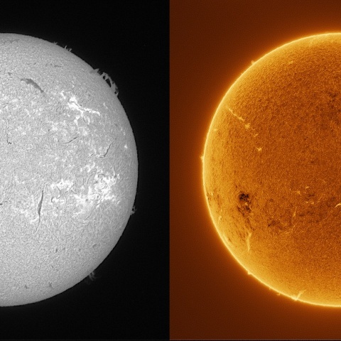Sun in H-alpha on January 5, 2026