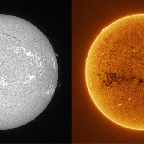 Sun in H-alpha on January 26, 2026