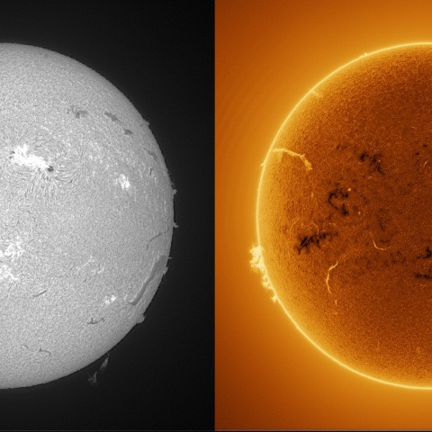 Sun in H-alpha on February 5, 2026