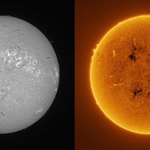 Sun in H-alpha on April 2, 2026