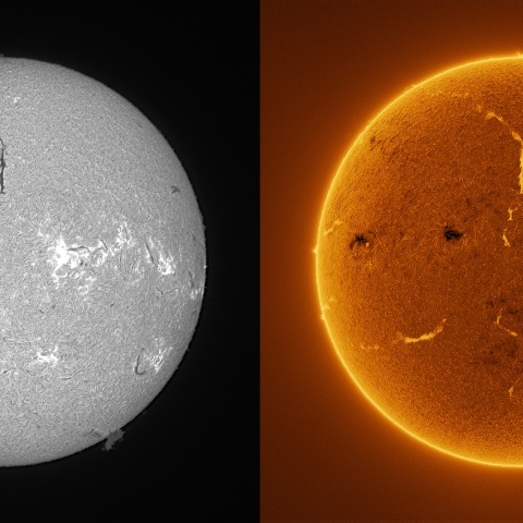 Sun in H-alpha on May 2, 2026