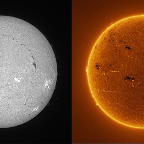 Sun in H-alpha on May 5, 2026