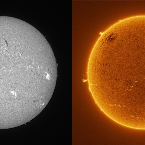 Sun in H-alpha on May 11, 2026