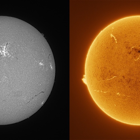 Sun in H-alpha on May 15, 2026