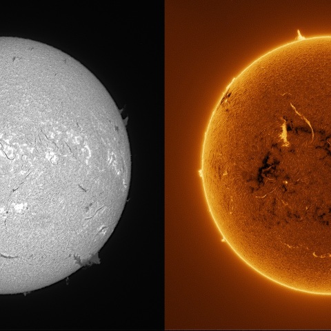 Sun in H-alpha on May 28, 2026