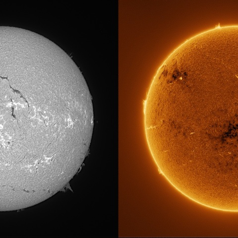Sun in H-alpha on May 30, 2026