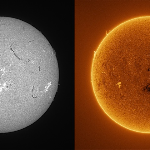 Sun in H-alpha on July 11, 2026
