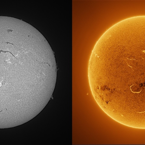 Sun in H-alpha on July 19, 2026