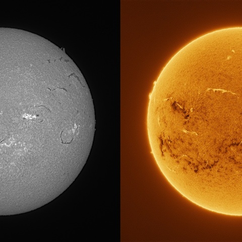 Sun in H-alpha on July 23, 2026