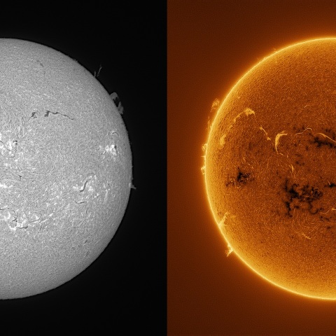 Sun in H-alpha on July 26, 2026