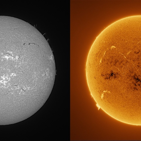 Sun in H-alpha on July 27, 2026
