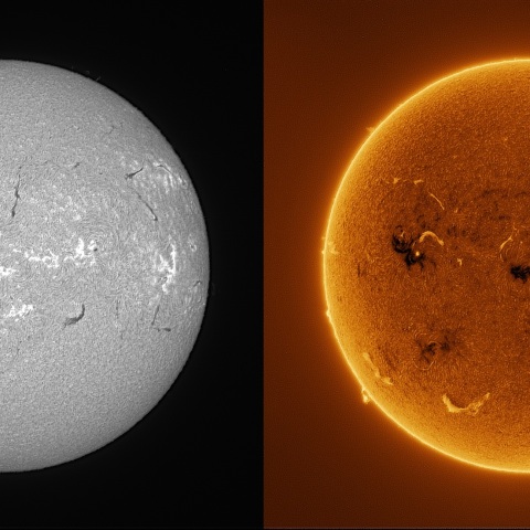 Sun in H-alpha on July 31, 2026