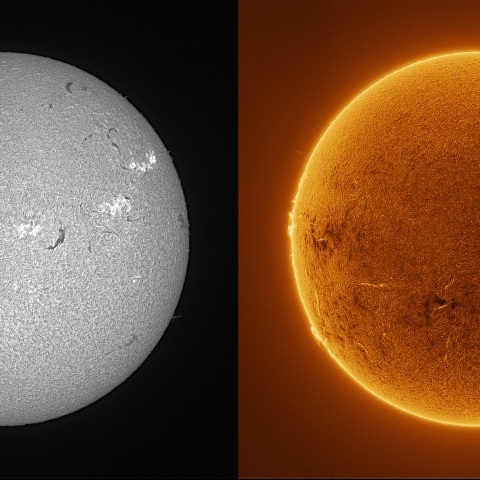 Sun in H-alpha on August 18, 2026