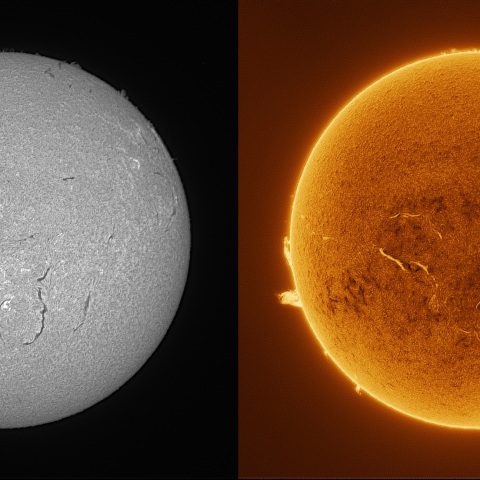 Sun in H-alpha on September 17, 2026