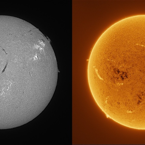 Sun in H-alpha on September 25, 2026