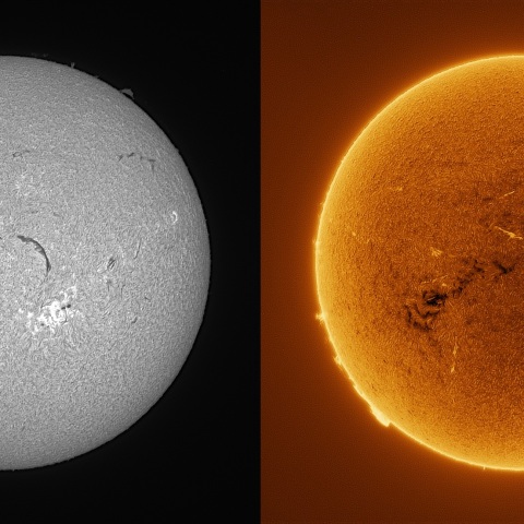 Sun in H-alpha on October 16, 2026