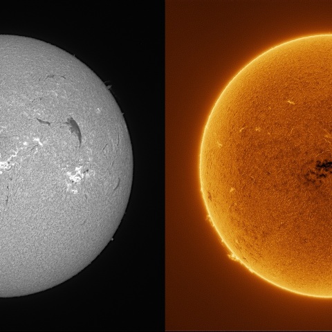 Sun in H-alpha on October 18, 2026