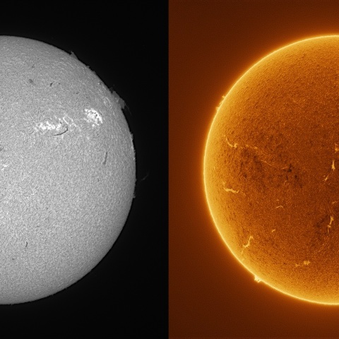 Sun in H-alpha on October 22, 2026