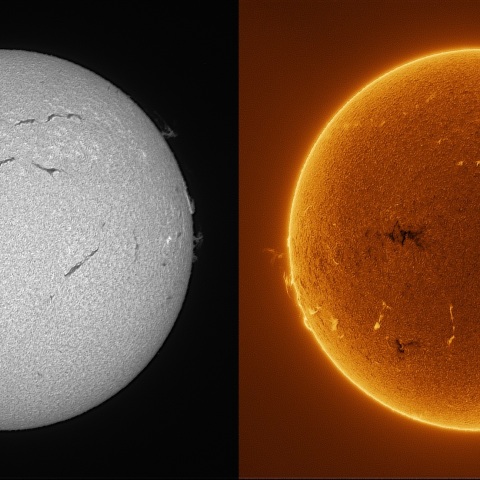 Sun in H-alpha on October 28, 2026