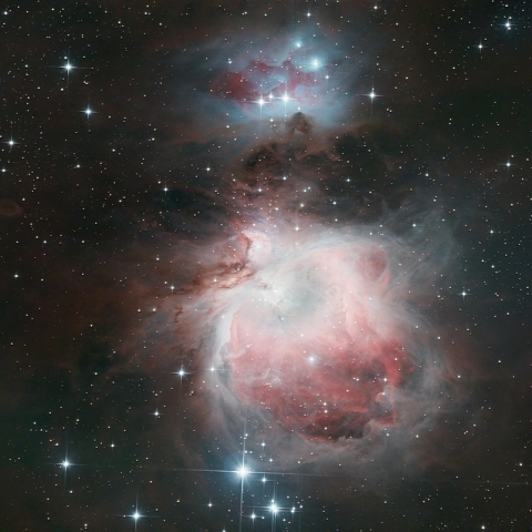 M42、M43、ランニングマン星雲