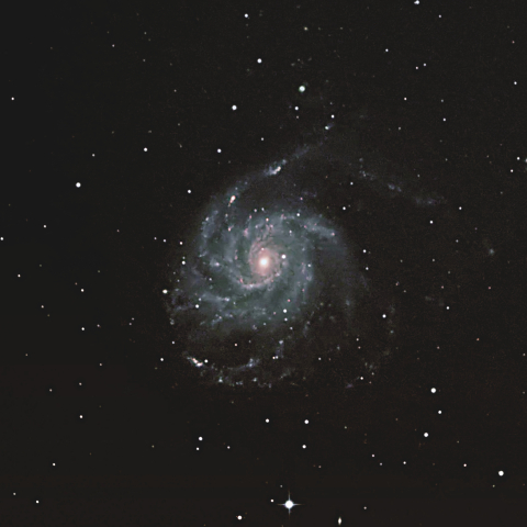 M101 回転花火銀河